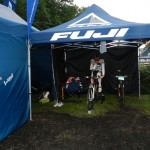 Einfahren im Teamzelt