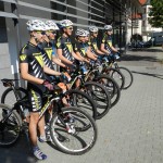 Team WHEELER-iXS beim STart in Donaueschingen